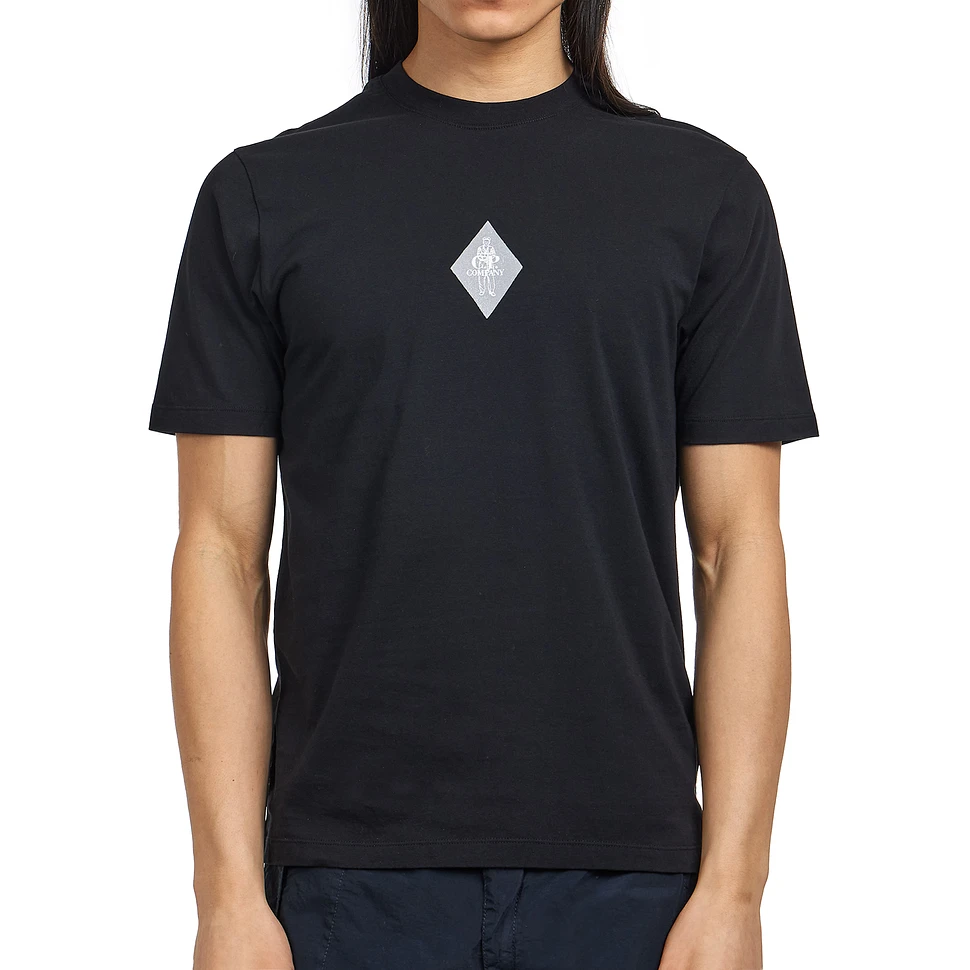 C.P. Company - Jersey Front And Back Logo T-Shirt