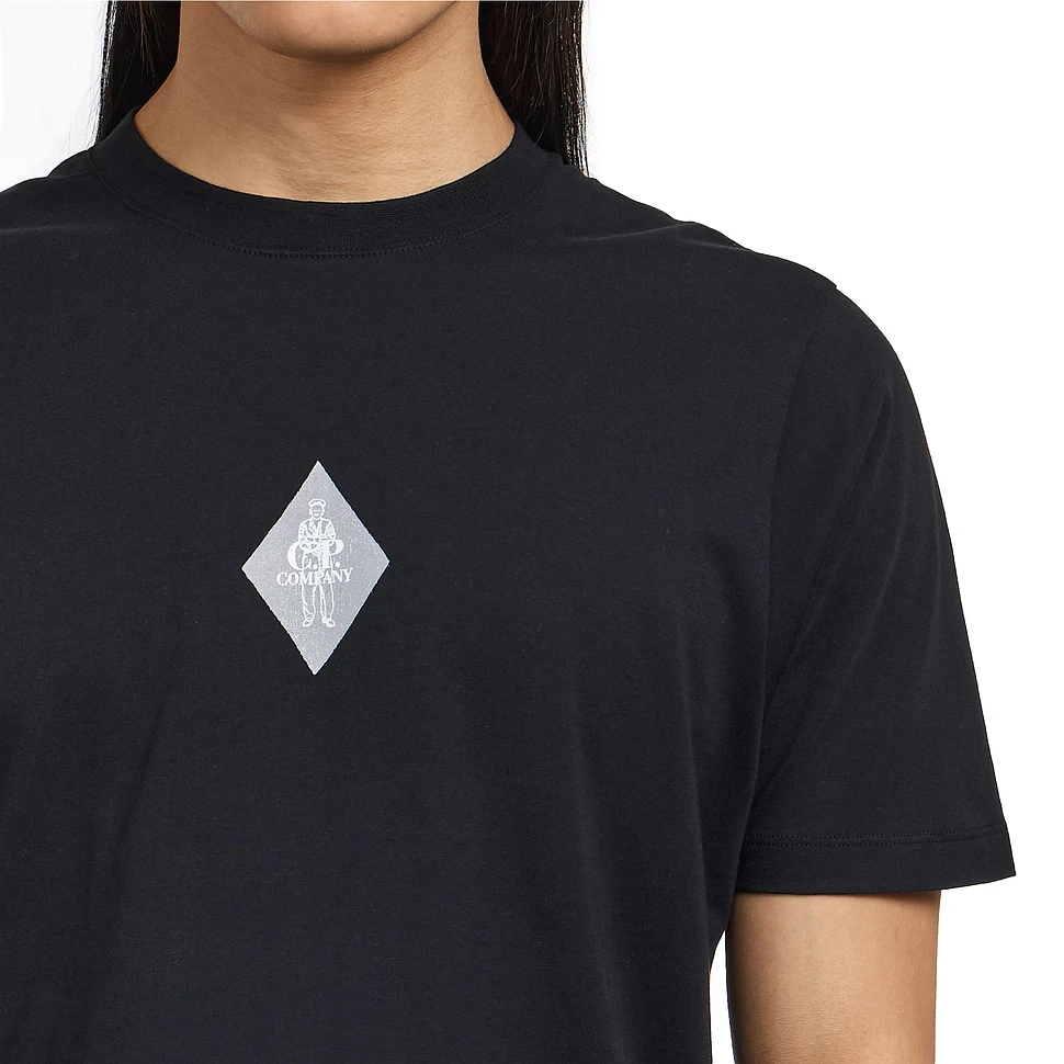 C.P. Company - Jersey Front And Back Logo T-Shirt