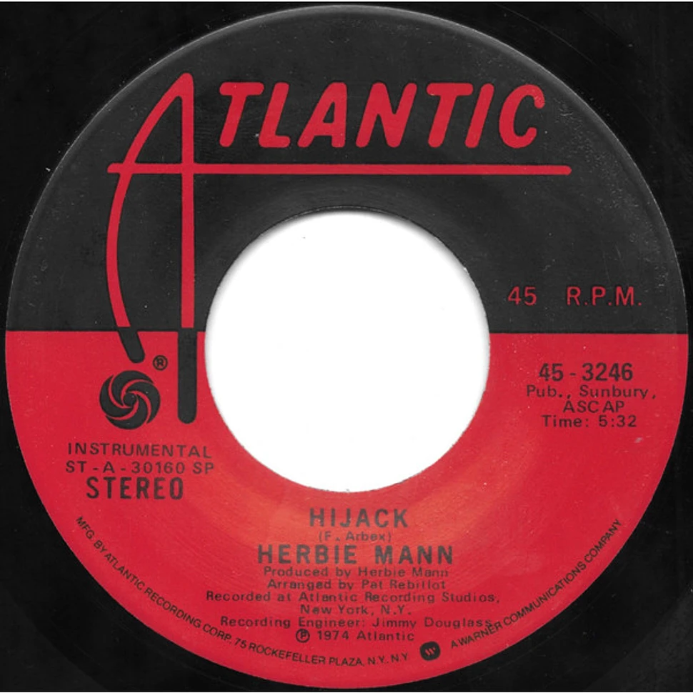 Herbie Mann - Hijack / The Orient Express