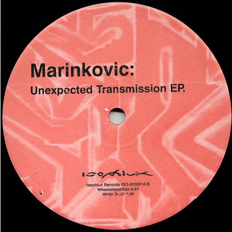 Marinkovic - Unexpected Transmission EP