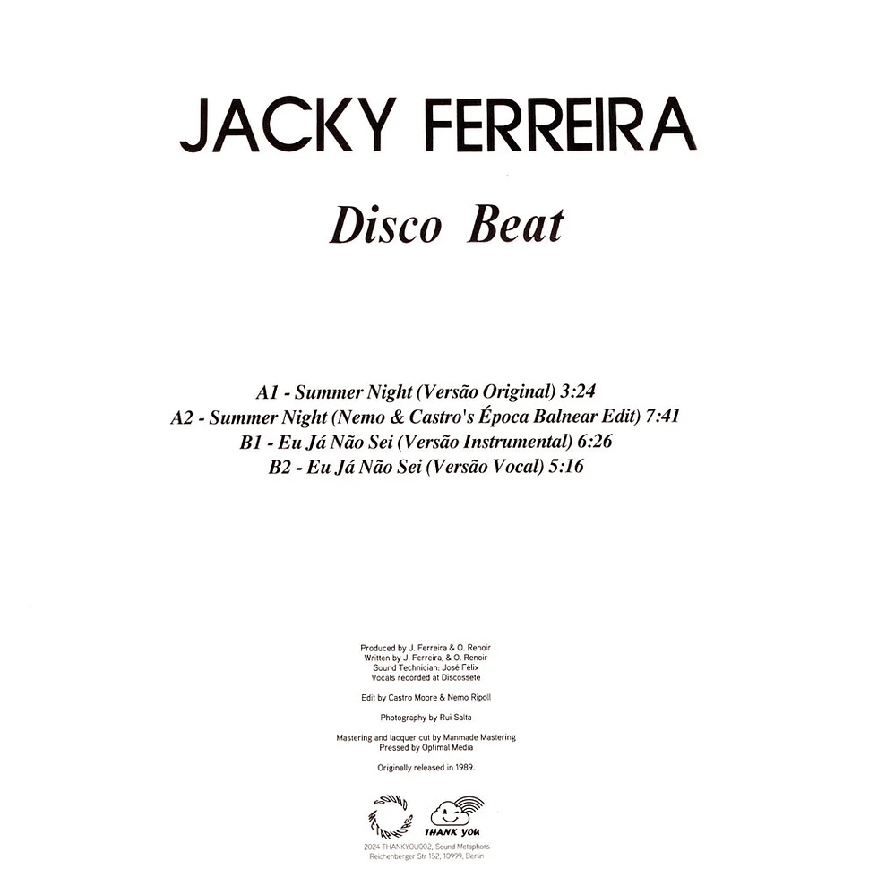 Jacky Ferreira - Summer Night Ep 2024 Repress