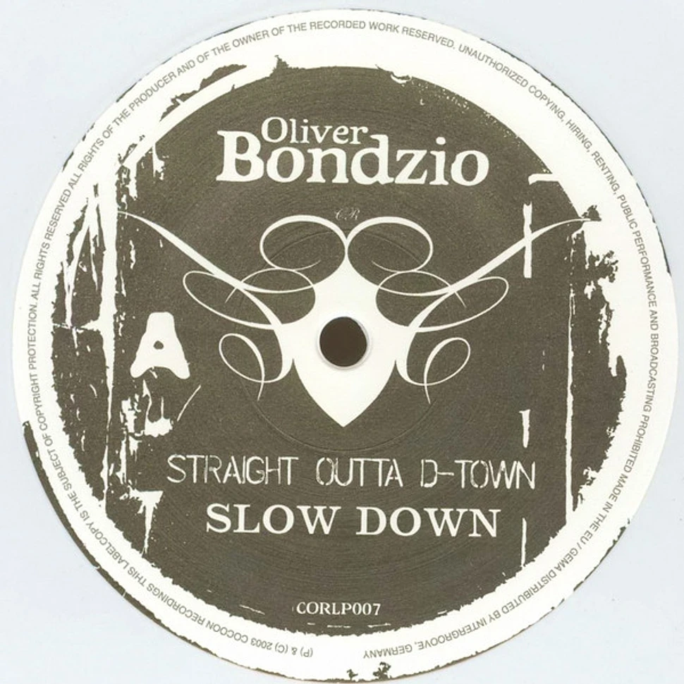 Oliver Bondzio - Straight Outta D-Town