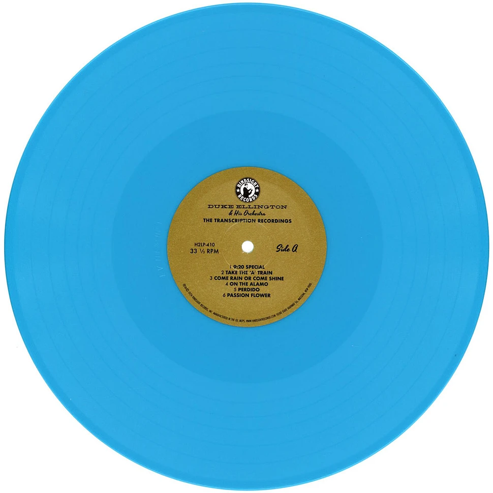 Duke Ellington & His Orchestra - The Transcription Recordings (Turquoise/Yellow Vinyl)