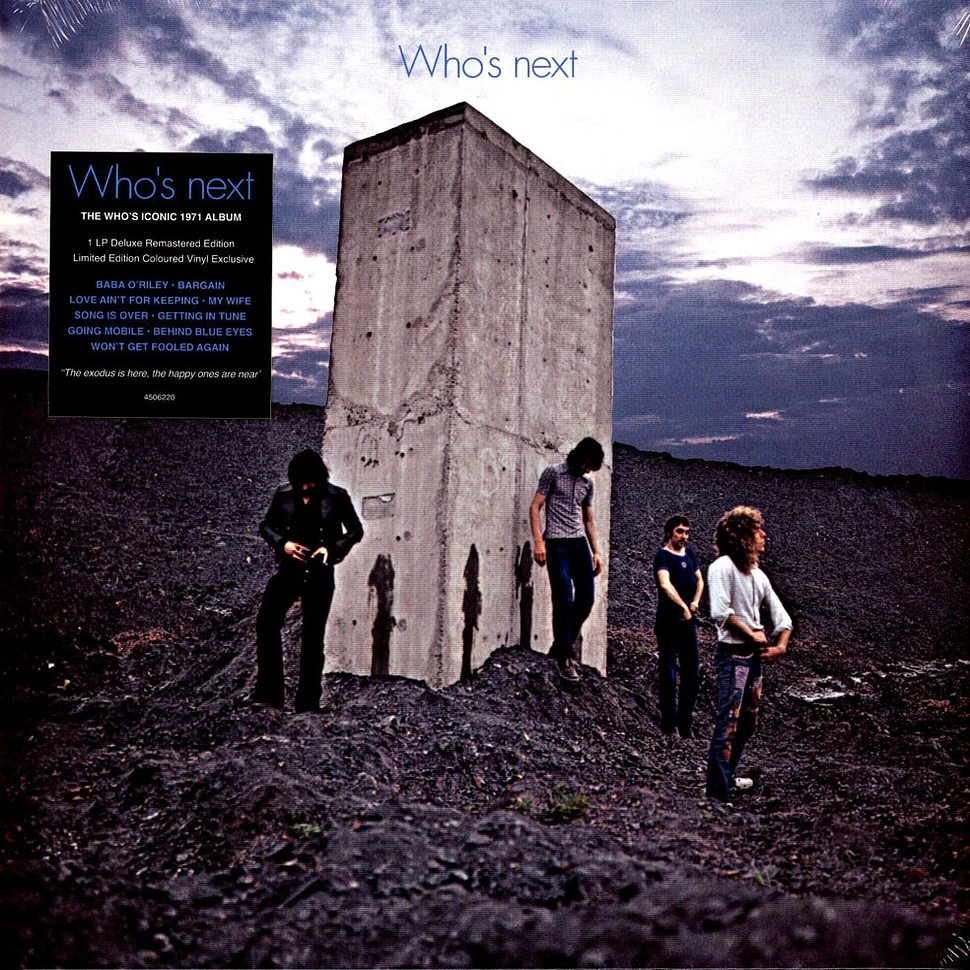 The Who - Who's Next : Life House Limited Blue Vinyl Edition