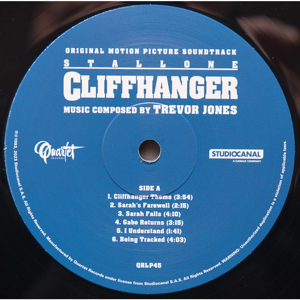 Trevor Jones - OST Cliffhanger