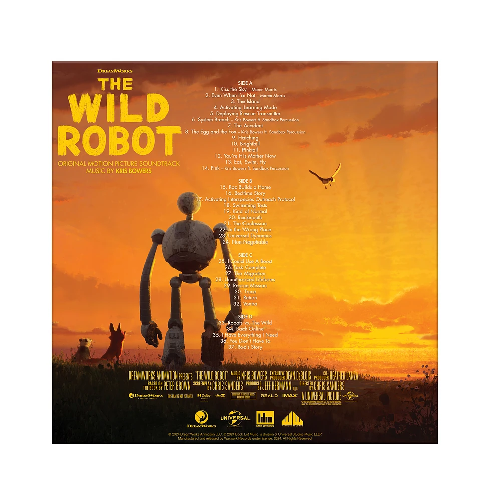 Kris Bowers - OST The Wild Robot - Vinyl 2LP - 2024 - US - Original | HHV