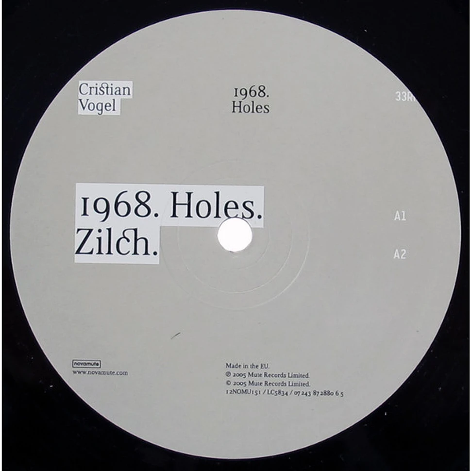 Cristian Vogel - 1968.Holes