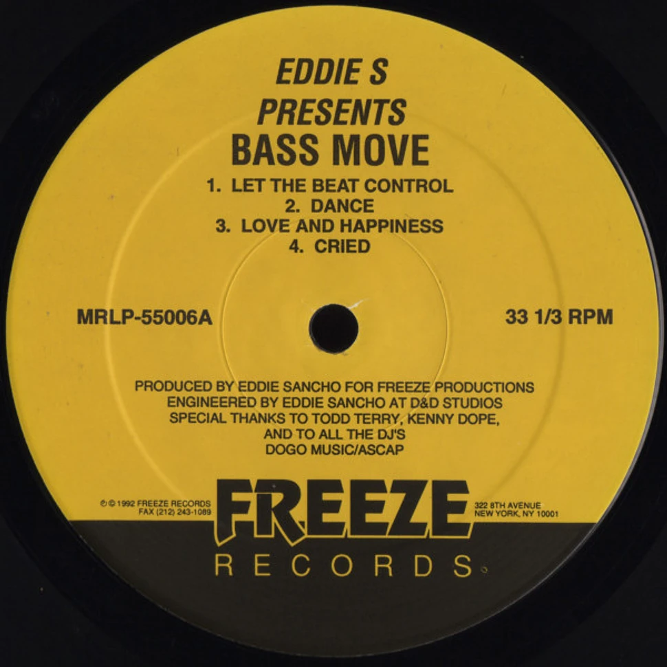 Eddie S. - Bass Moves