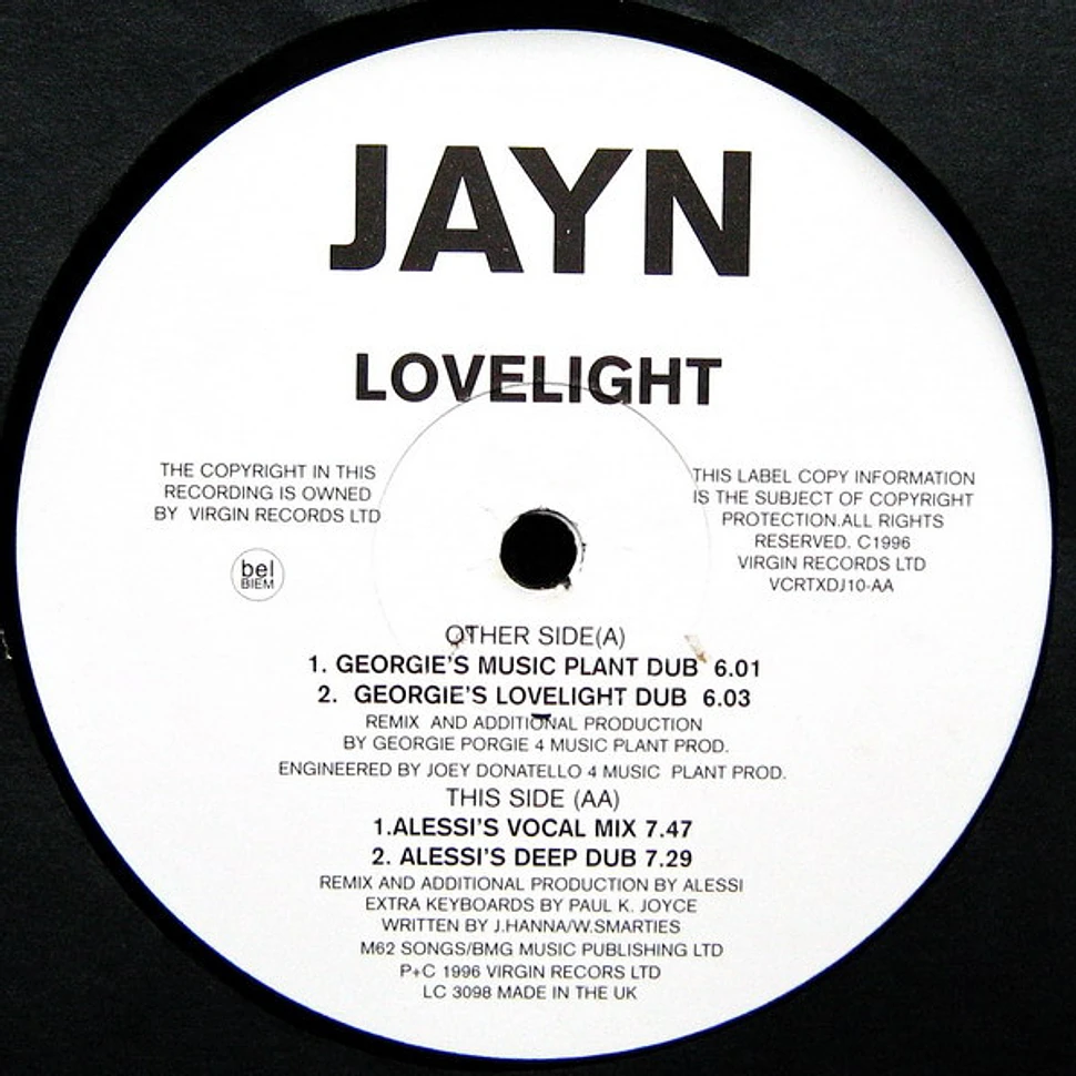 Jayn Hanna - Lovelight