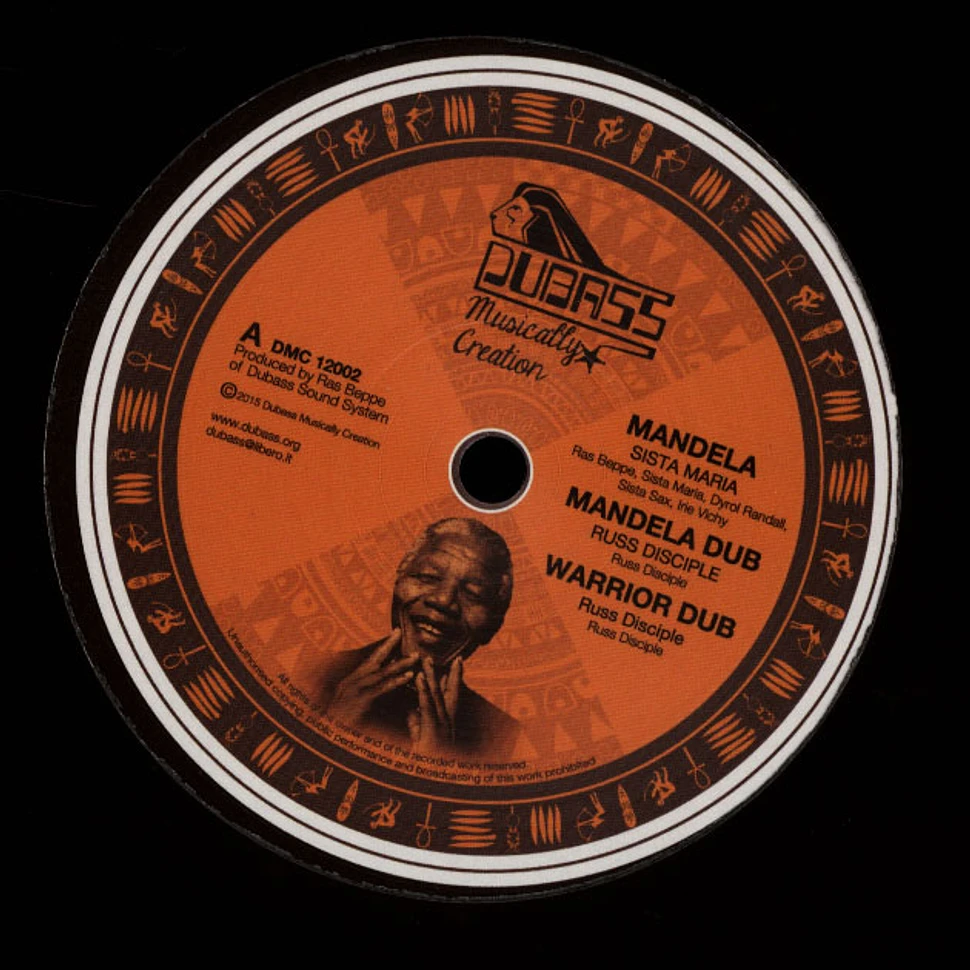 Sista Maria, Russ Disciple / Alpha Steppa - Mandela, Dub, Warrior Dub / Madiba, Dub, Future Dub