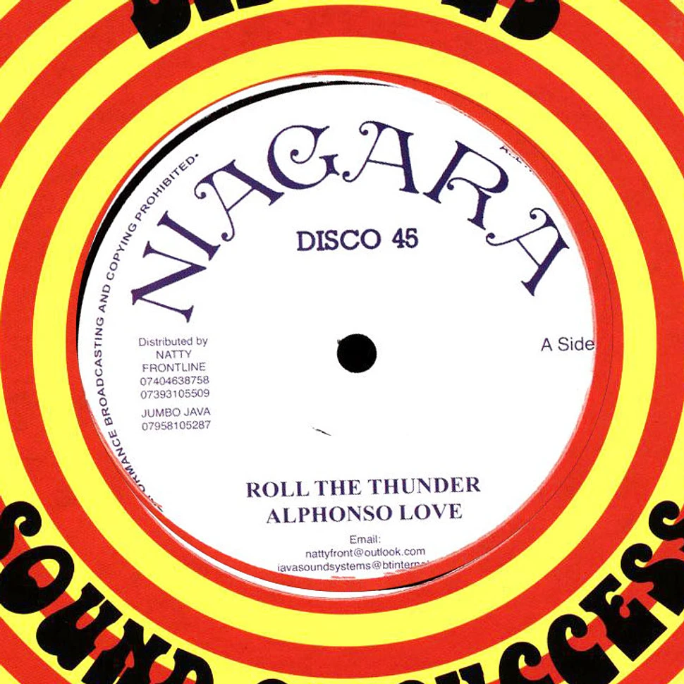 Alphonso Love - Roll The Thunder / Hyde Park Dub, Different Rhythm Dub