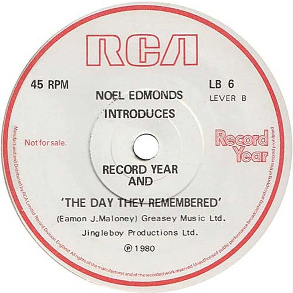 Procol Harum / Noel Edmonds - A Whiter Shade Of Pale / Noel Edmonds Introduces Record Year And 'The Day They Remembered'