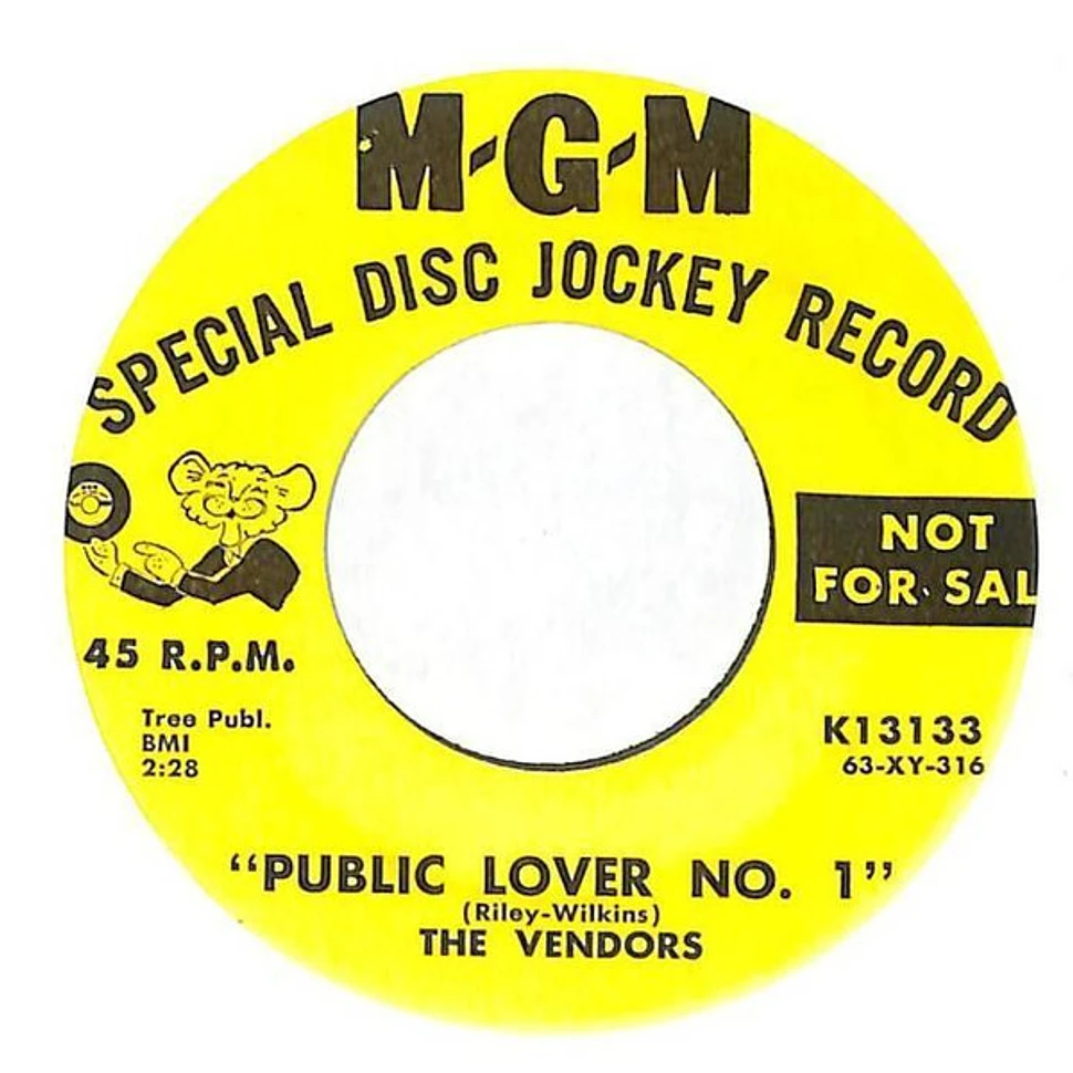 The Vendors - Public Lover No. 1 / Steppin' Stones