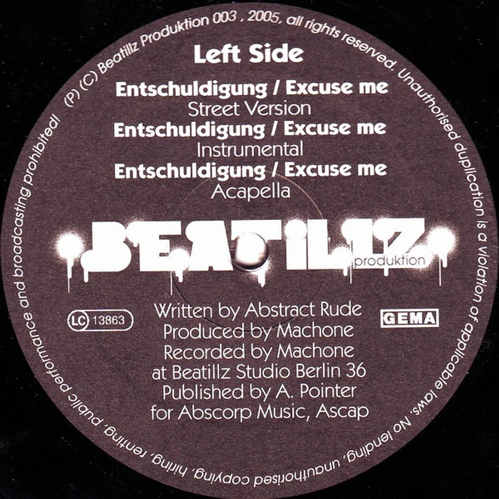 Abstract Rude - Entschuldigung