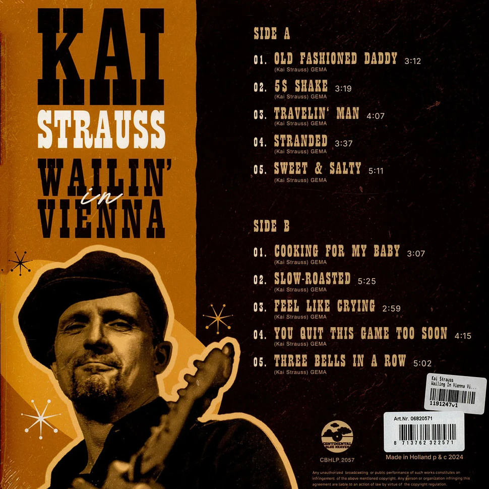 Kai Strauss - Wailing In Vienna Vinyl Edition