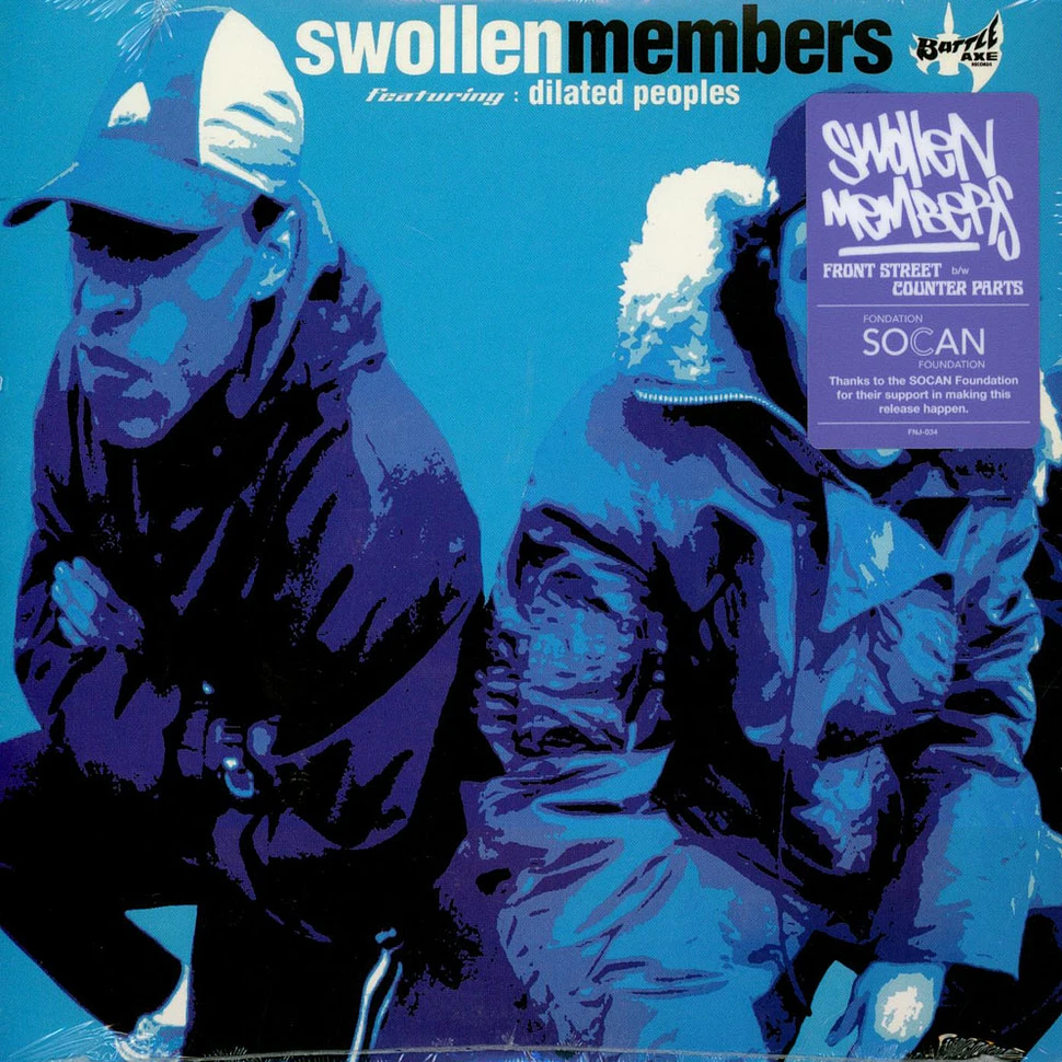 Swollen Members - Front Street / Counter Parts Translucent Purple Vinyl Edition