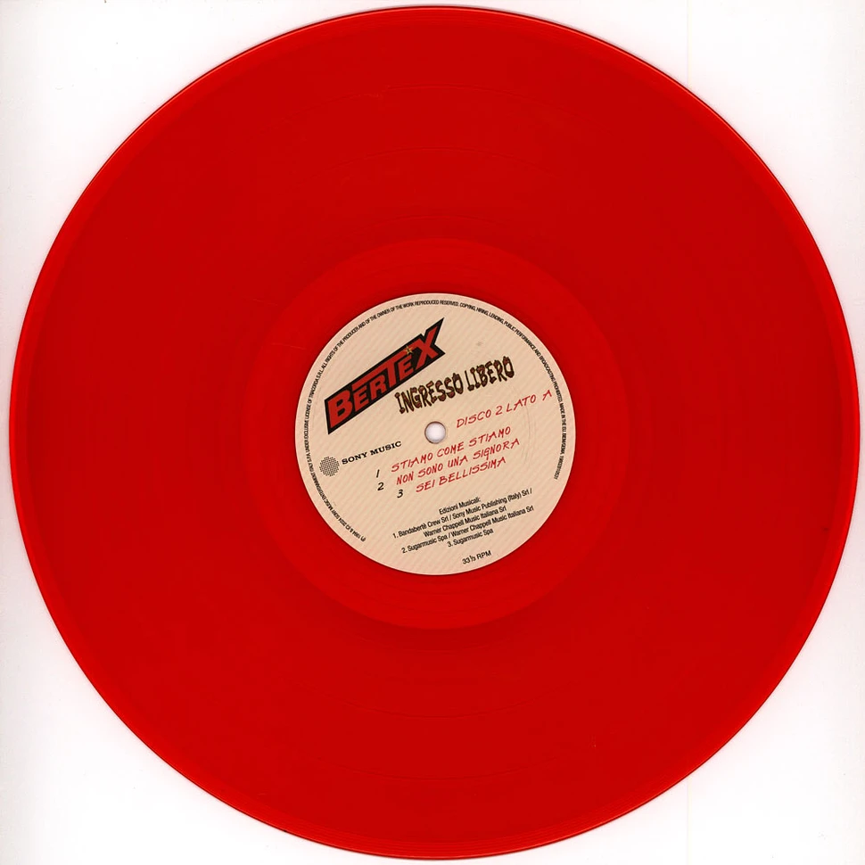 Loredana Berte' - Ingresso Libero Yellow-Red Vinyl Edition