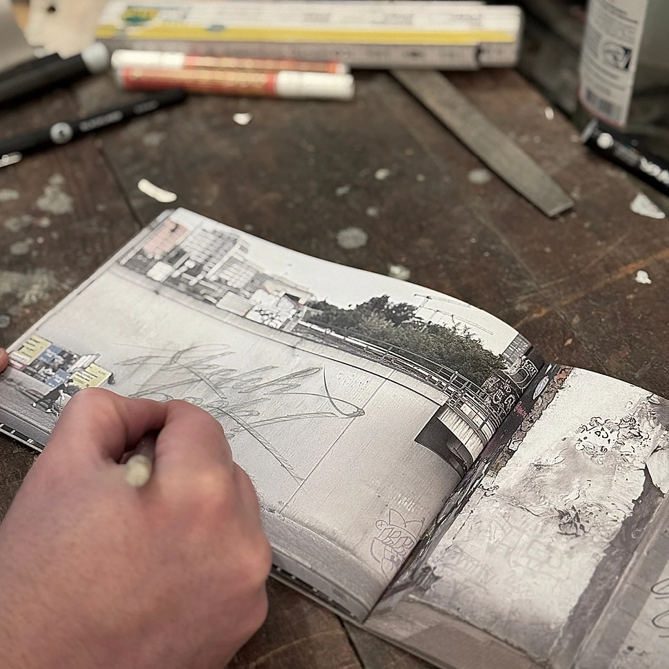 BETONAT - »Concrete Canvas« Sketchbook – Berlin Edition