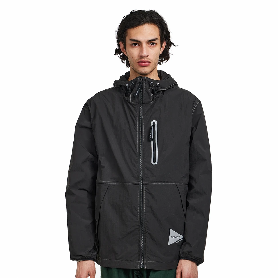 Gramicci x and wander - Brushed Nylon Jacket (Charcoal) | HHV