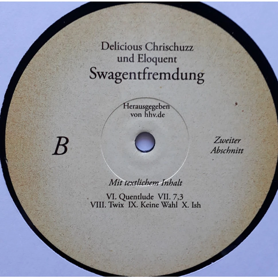 Delicious Und Eloquent - Swagentfremdung