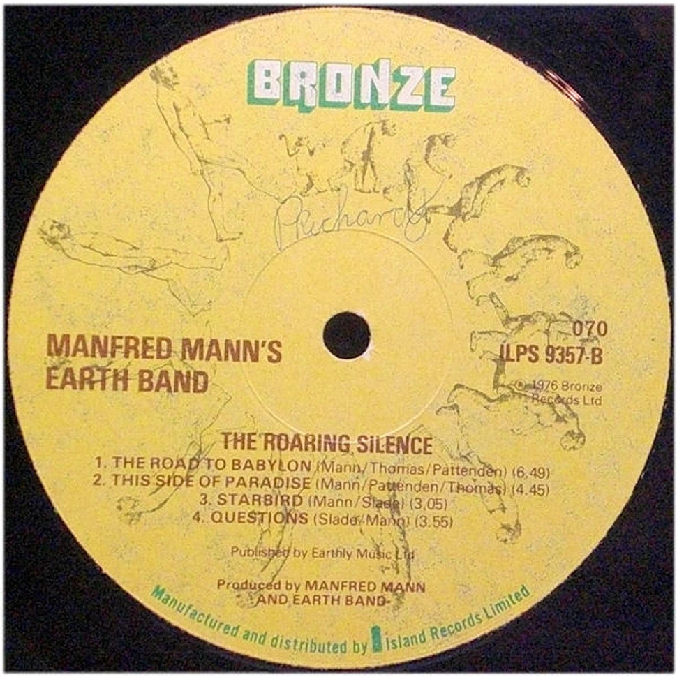 Manfred Mann's Earth Band - The Roaring Silence