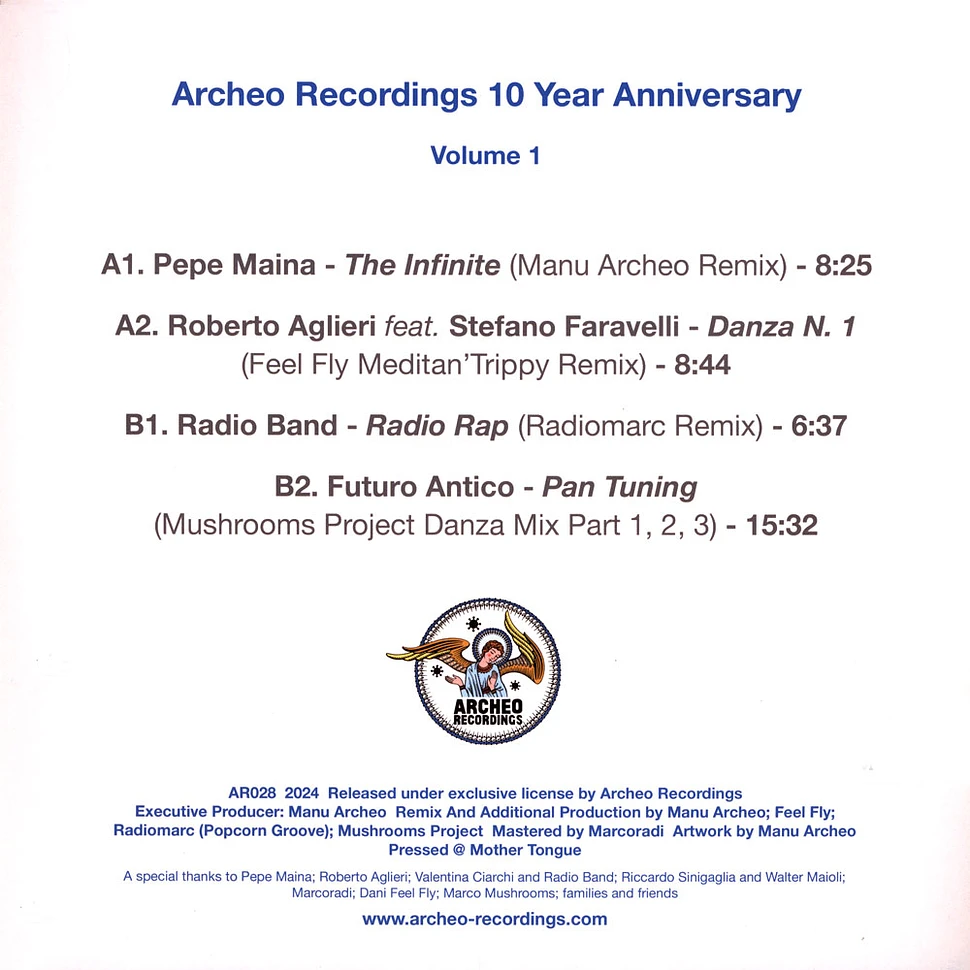 V.A. - Archeo 10 Years Anniversary - Volume 1 Black Vinyl Edtion