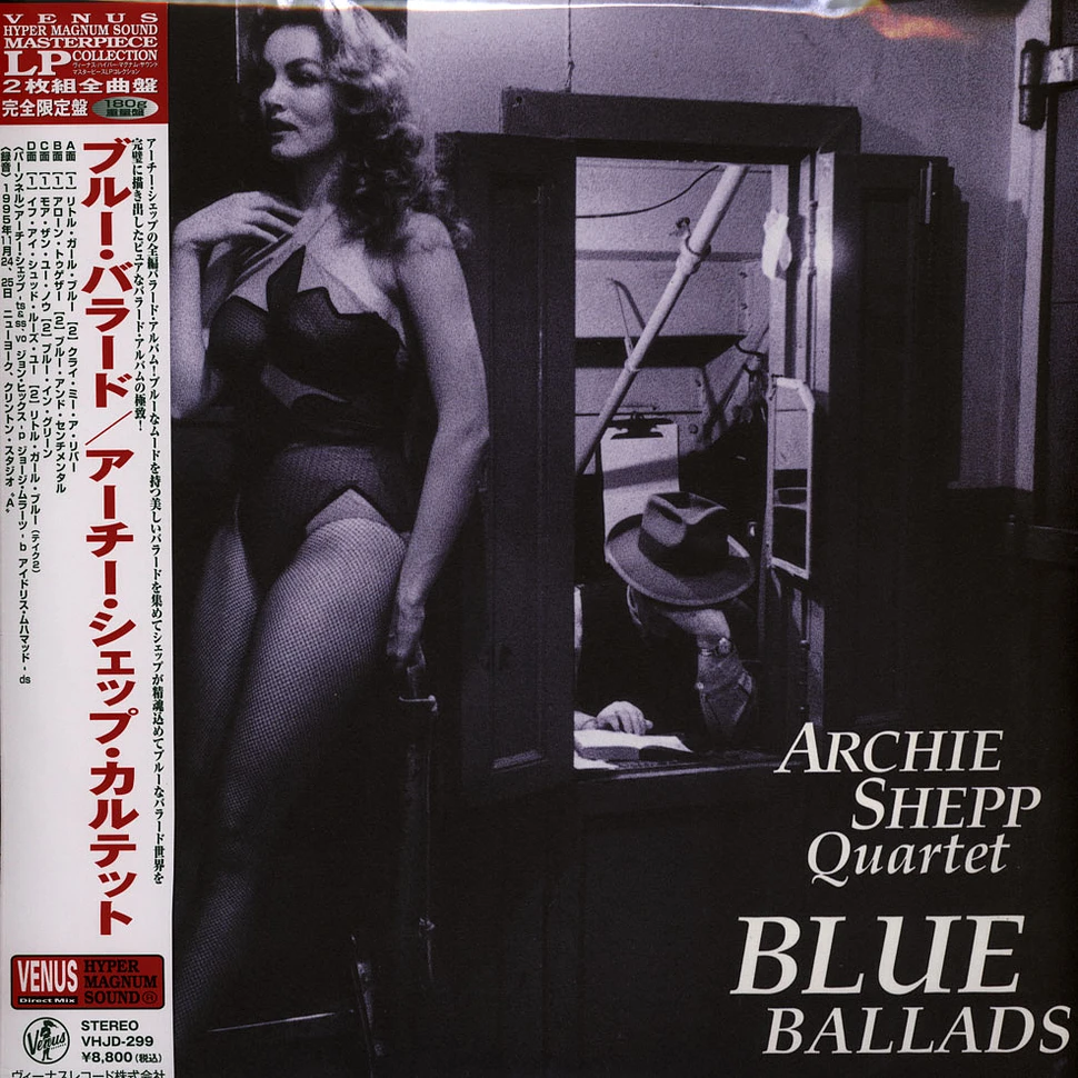 Archie Shepp Quartet - Blue Ballads - Vinyl 2LP - 1996 - JP