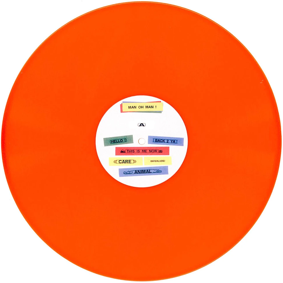 Martin Luke Brown - Man Oh Man! Orange Vinyl Edtion