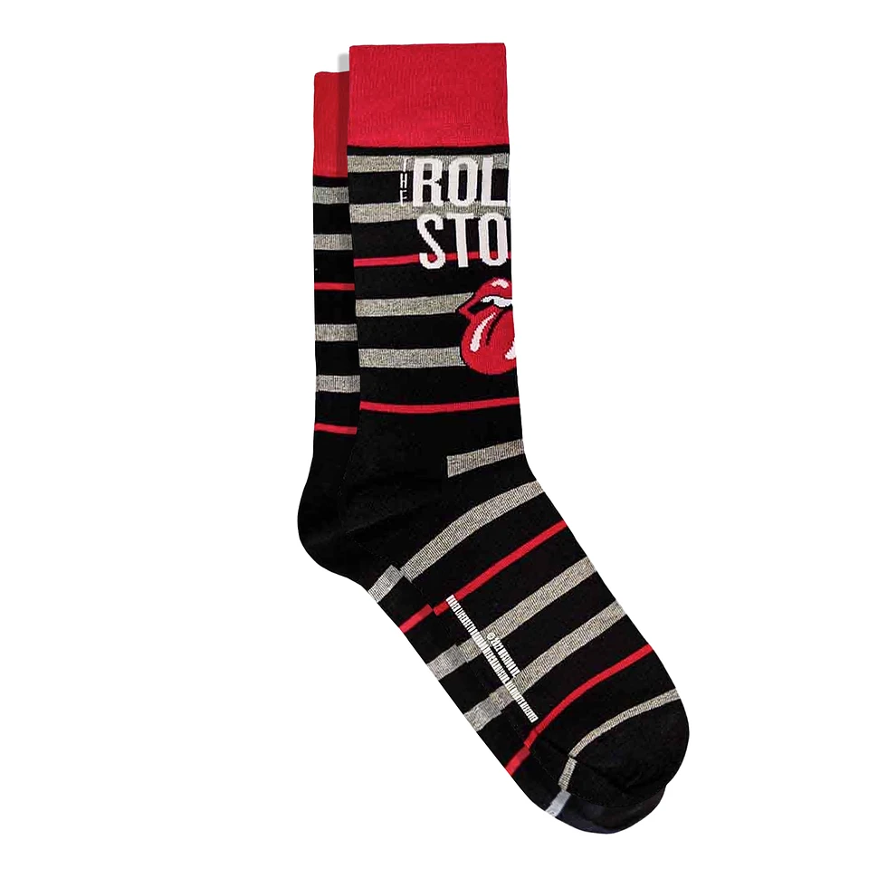 The Rolling Stones - Logo & Tongue Ankle Socks