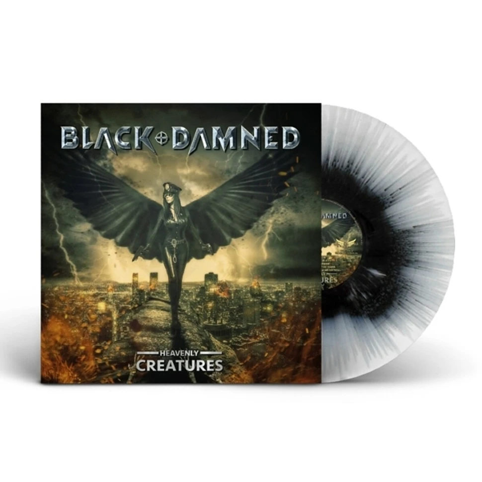 Black & Damned - Heavenly Creatures White & Black Splatter Vinyl Edition