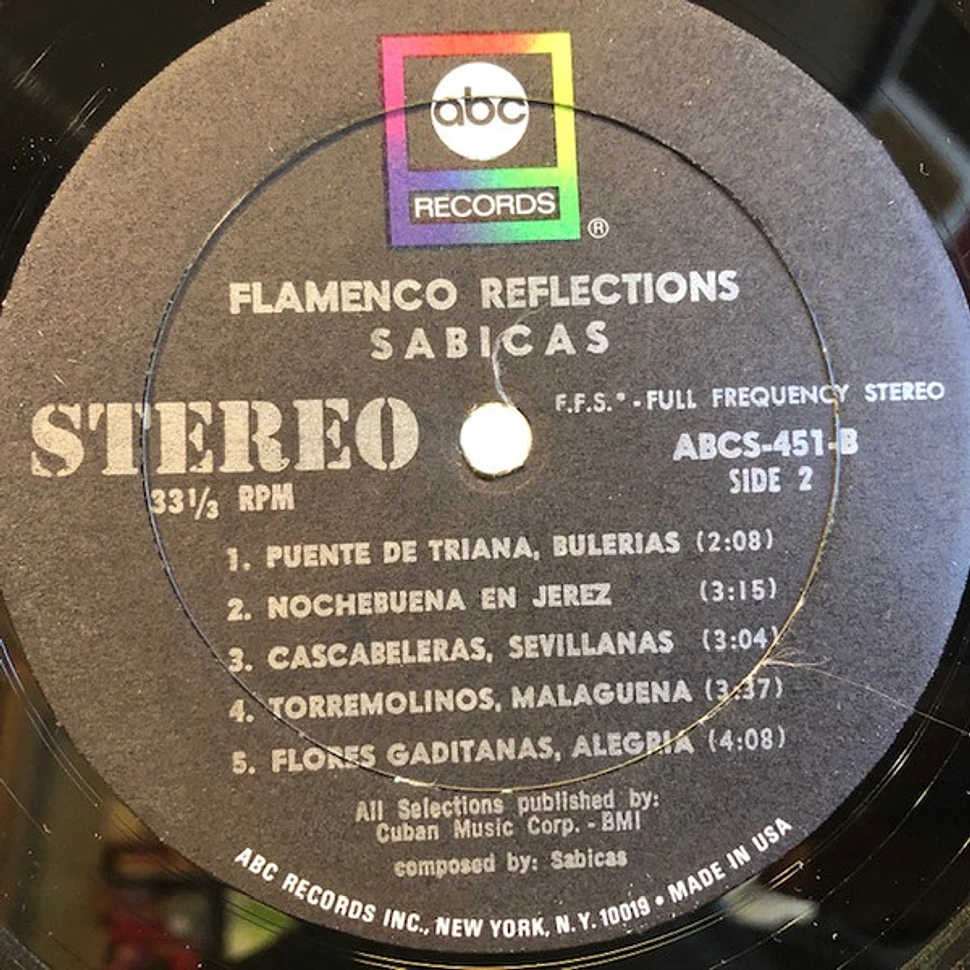 Sabicas - Flamenco Reflections