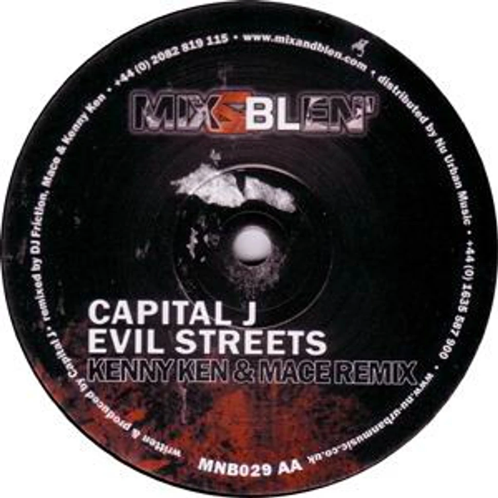 Capital J - Evil Streets (Remixes)