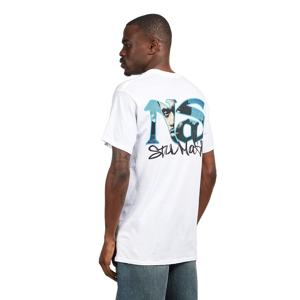 Nas - Still City Infill (Back Print) T-Shirt