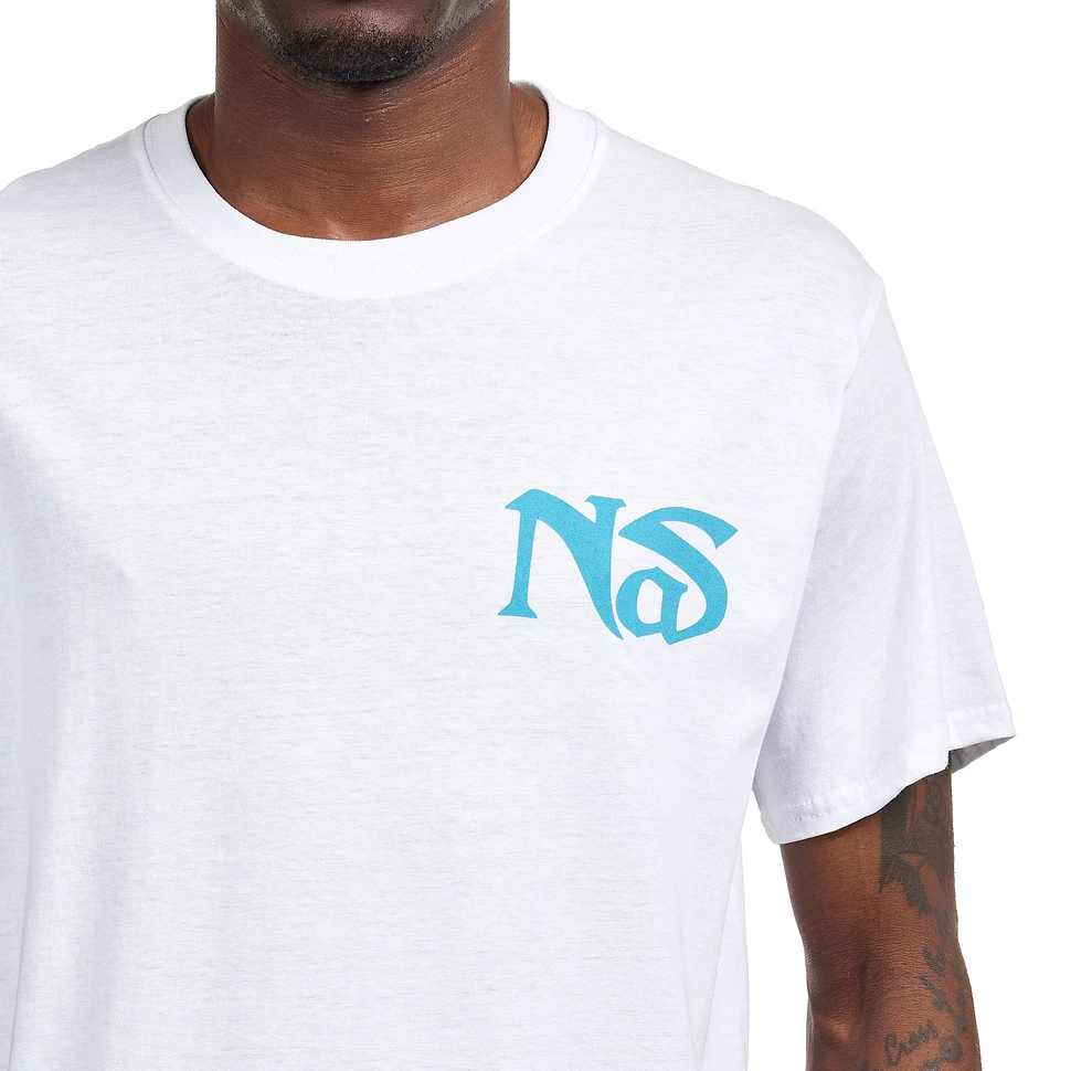 Nas - Still City Infill (Back Print) T-Shirt