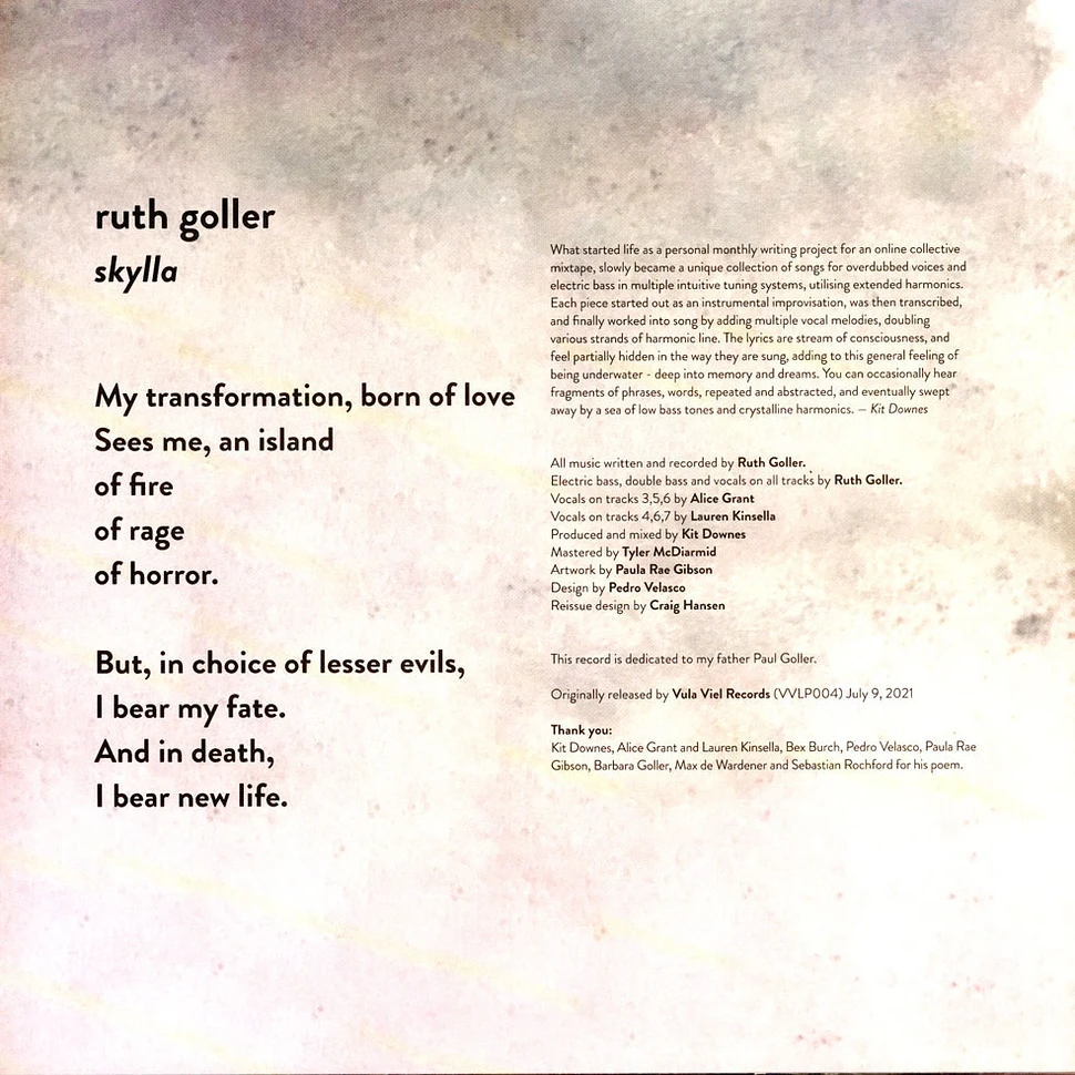 Ruth Goller - Skylla