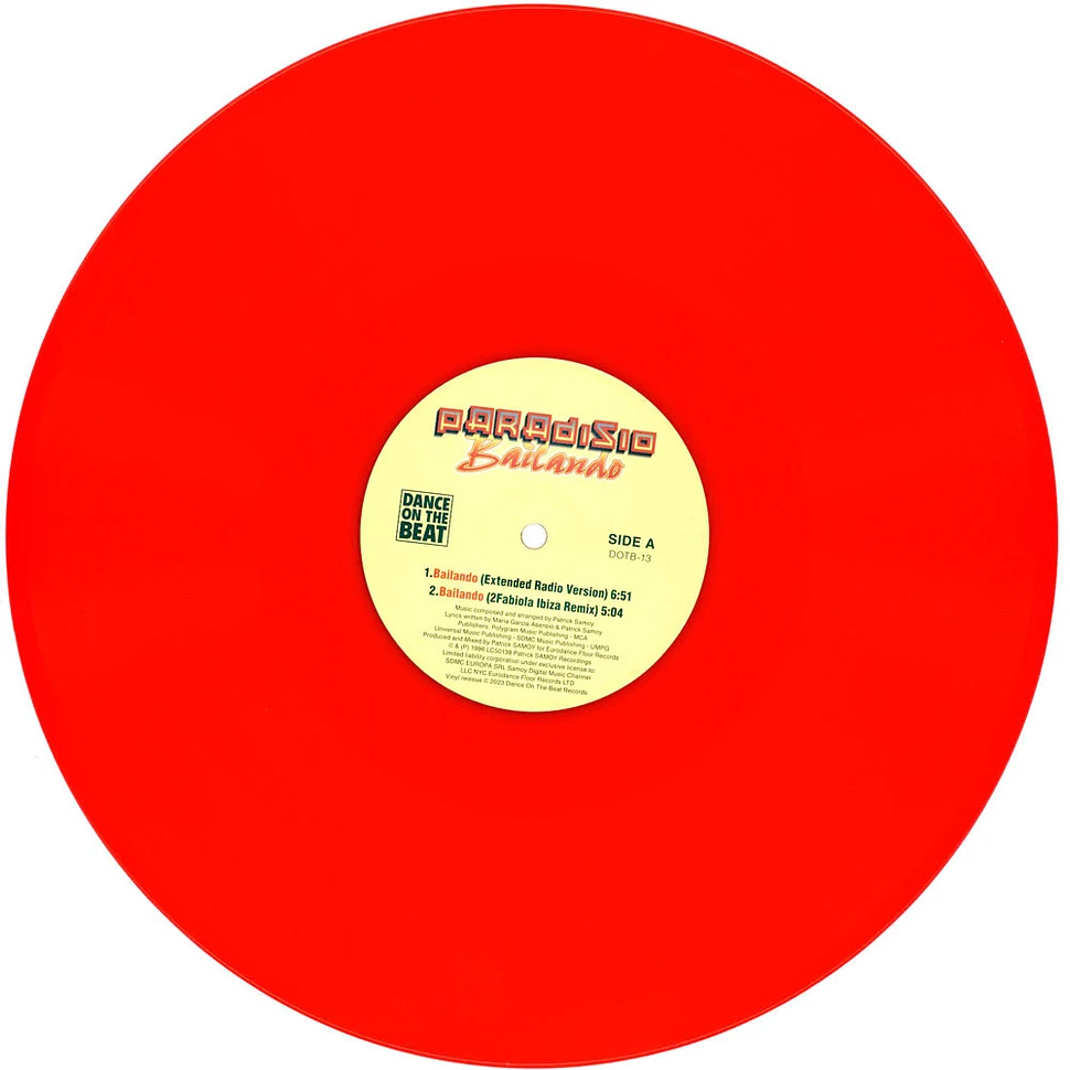 Bailando - Bailando Red Vinyl Edtion