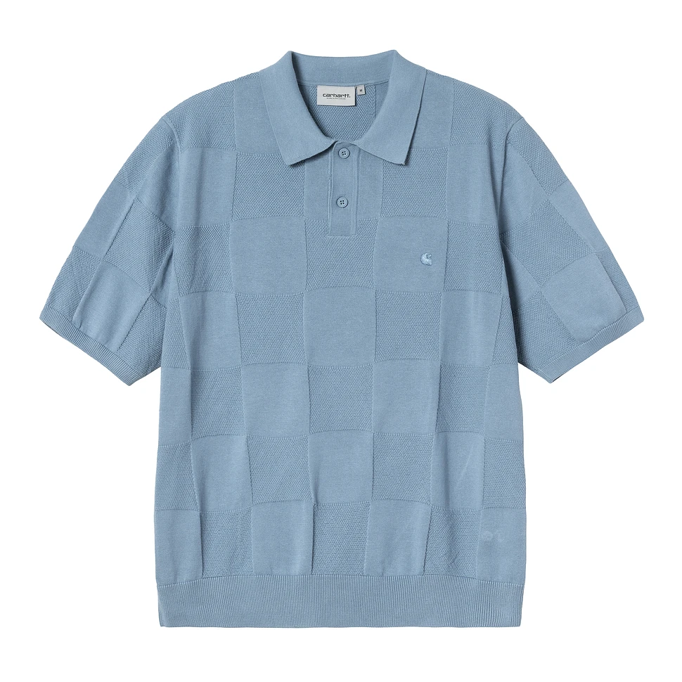 トップス Carhartt WIP S/S CHECKER POLO Carhartt WIP S/S Checker Polo Black | BSTN Store