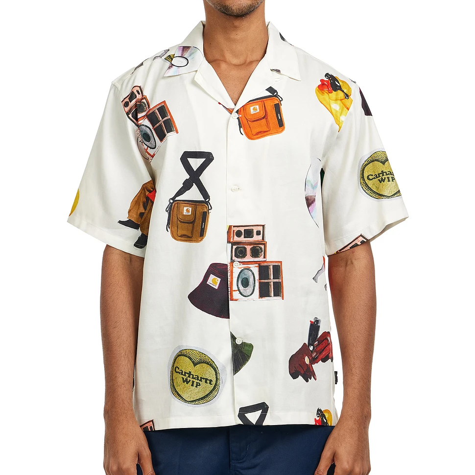 今期carhartt wip S/S JACOB ROCHESTER SHIRT Carhartt WIP S/S Jacob Rochester T-Shirt, White | Official