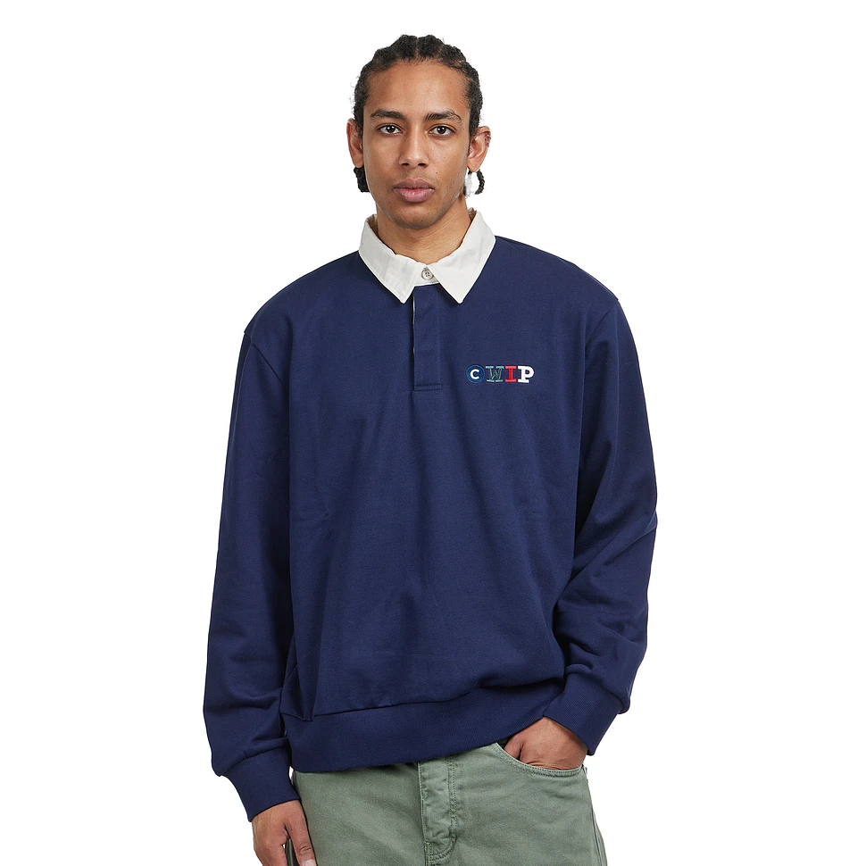 【carhartt】\"Flags Rugby\"ロゴ付ラグビースウェットシャツ/2色 Carhartt WIP Flags Rugby Sweatshirt | Space – Page Flags