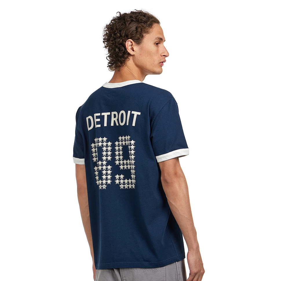 Carhartt WIP - S/S 89 Ringer T-Shirt (Ink / Wax Heavy Enzyme