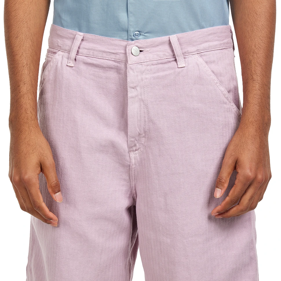 ハーフ・ショートパンツ CARHARTT WIP Cooper herringbone cotton and linen shorts Rosa Cooper herringbone cotton and linen shorts CARHARTT WIP