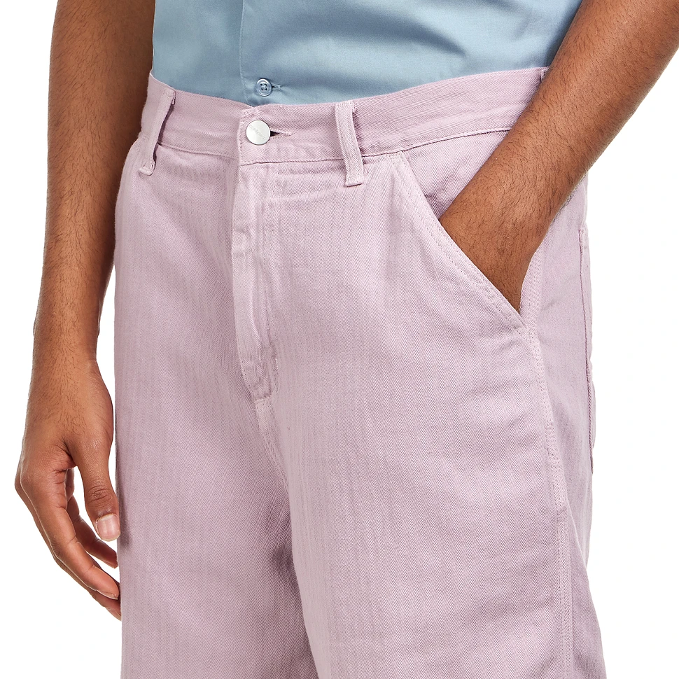 ハーフ・ショートパンツ CARHARTT WIP Cooper herringbone cotton and linen shorts Rosa Cooper herringbone cotton and linen shorts CARHARTT WIP