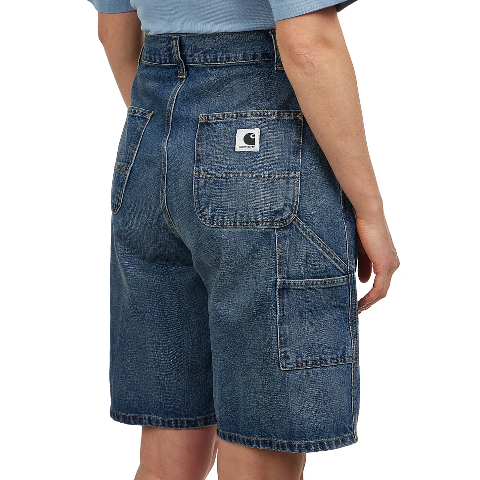 Carhartt WIP - W' Brandon Single Knee Short "Camano" Denim, 12 oz