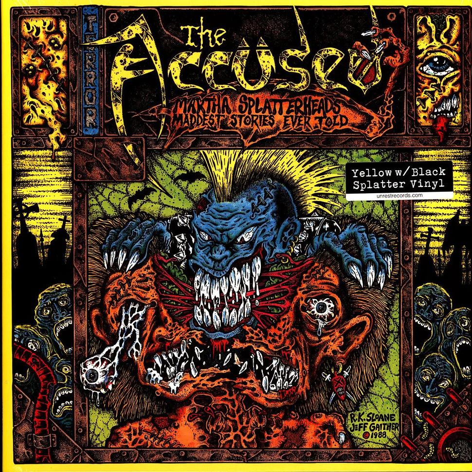 Accused - Return Of Martha Splatterhead Splattered Vinyl Edition