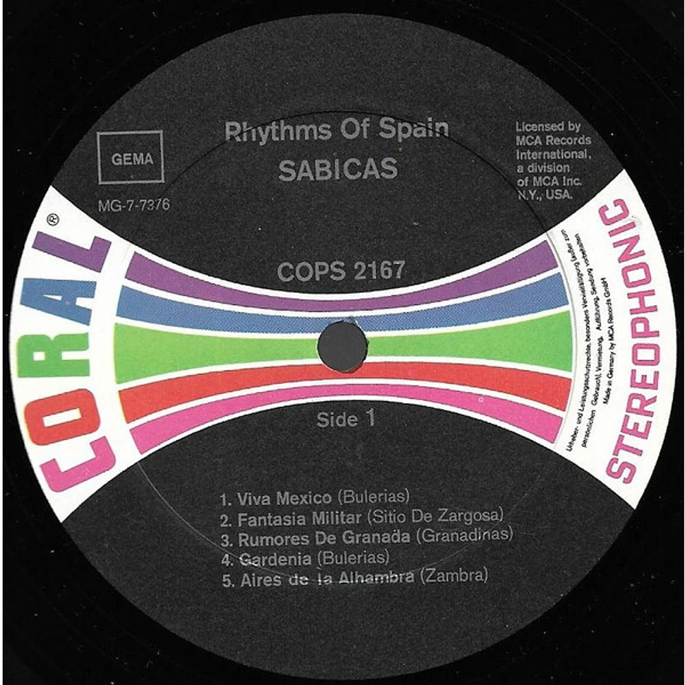 Sabicas - Rhythms of Spain