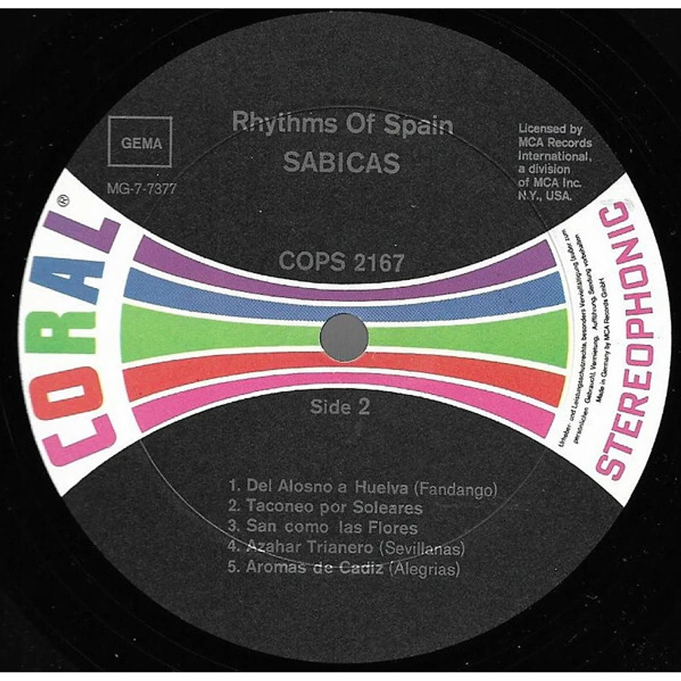 Sabicas - Rhythms of Spain