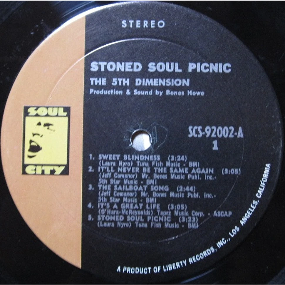 The Fifth Dimension - Stoned Soul Picnic