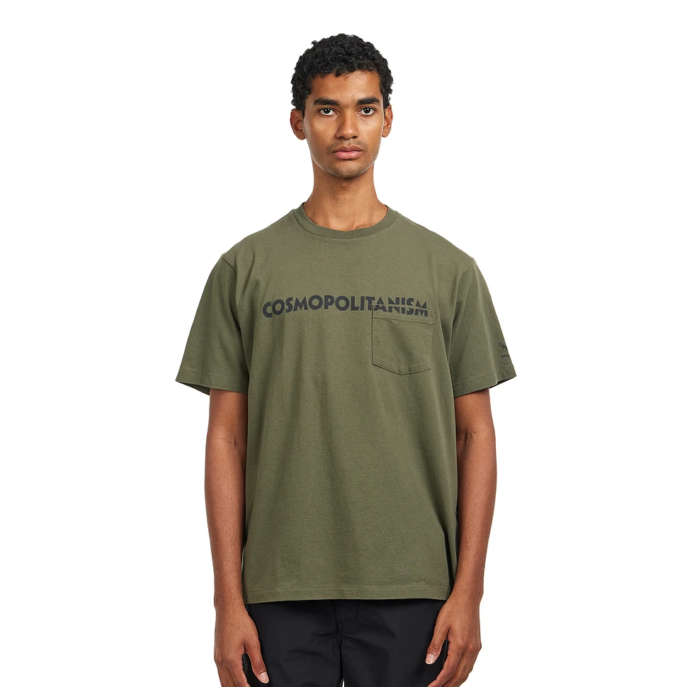 Engineered Garments - Printed Cross Crew Neck T-shirt