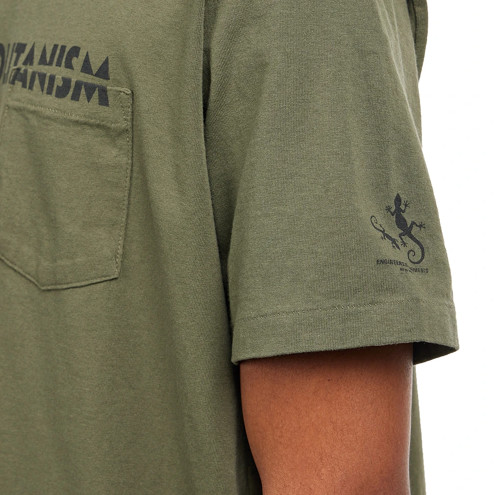 Engineered Garments - Printed Cross Crew Neck T-shirt