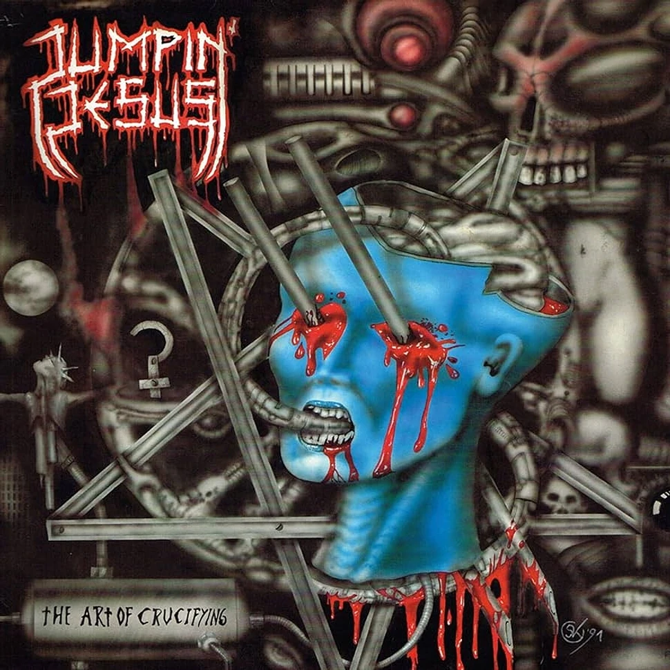 Jumpin Jesus - The Art Of Crucifying Blue Vinyl Edition